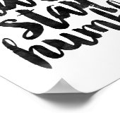 ワーク懸命ステイハンブル ポスター (角)