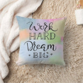 ワーク懸命ドリームビッグウォーター色 クッション (ブランケット)