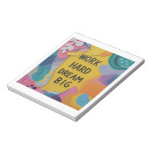 ワーク懸命ドリームビッグ ノートパッド (回転)