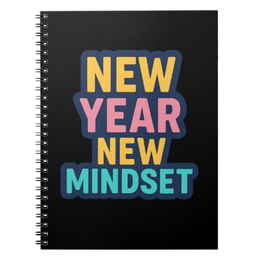 ワーク懸命、ドリームビッグ、ステイやる気を起こさせるン –  ノートブック (正面)