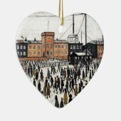 ワーク・デザインへlowry行くこと セラミックオーナメント (右)