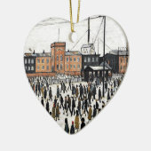 ワーク・デザインへlowry行くこと セラミックオーナメント (左)