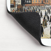 ワーク・デザインへlowry行くこと マウスパッド (コーナー)