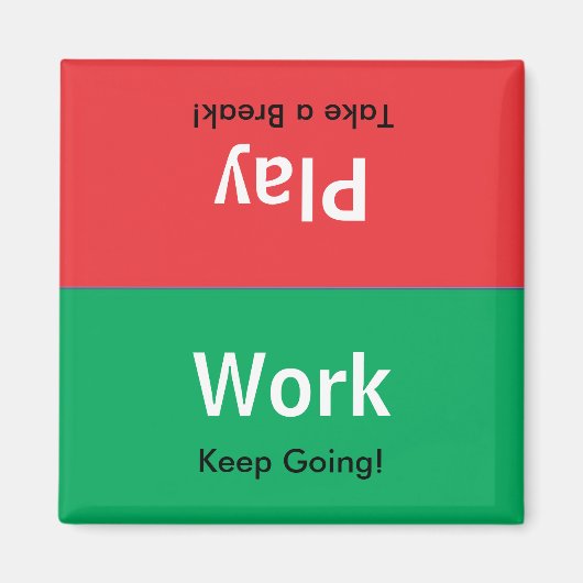 ワーク 遊 | マグネット (正面)