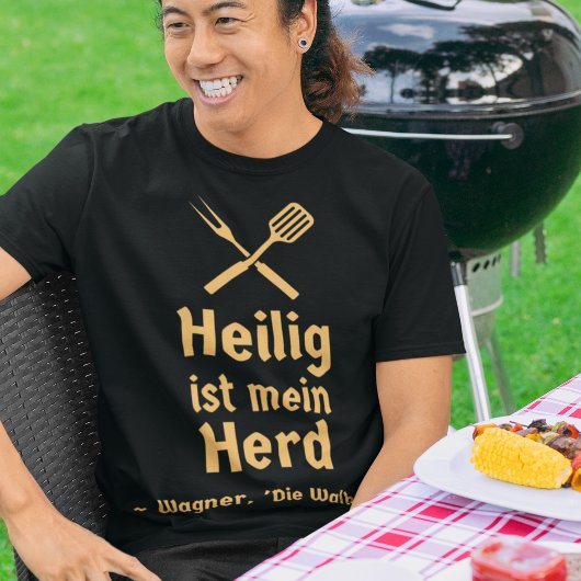 ワーグナーおもしろいディウォークキュアキュートオペラ引用文グリル Tシャツ