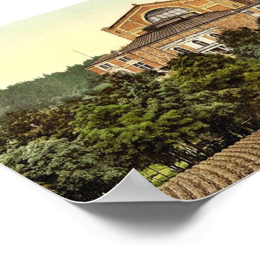 ワーグナーの劇場（フェストスピエルハウス）、バイロイト、B ポスター (角)