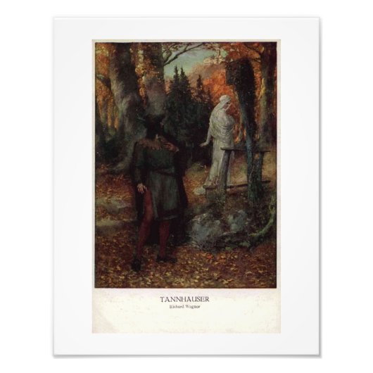 ワーグナーオペラタンハウザーヴィンテージスタイル フォトプリント            (正面)