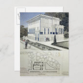 ワーグナー邸（ウィーン） ポストカード (正面/裏面)