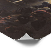 ワーグラム前夜のナポレオンのビボアック ポスター (角)