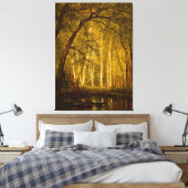 ワージントン・ホイトレッジ - 旧狩猟地 キャンバスプリント (インサイチュ (寝室))