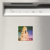 ワースアベニュークロックタワー – パームビーチ，フロリダ マグネット (インサイチュ (食洗機))