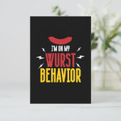 ワーストおもしろいビヘイビアオクトーバーフェスト カード (スタンド正面)