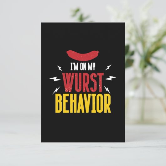 ワーストな行動 オクトーバーフェストで面白いことが起きた カード (スタンド正面)