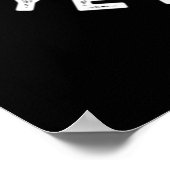 ワーストはまだホットドッグプ来ンおもしろいダークBgではない ポスター (角)