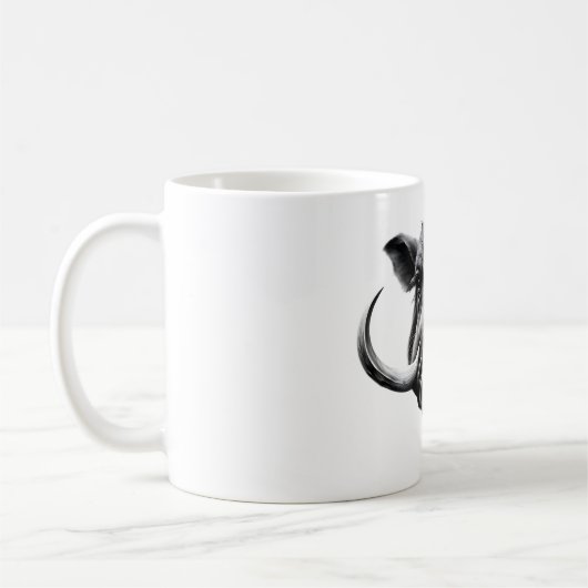 ワーストグプライドTシャツ – リアルな白黒 コーヒーマグカップ (左)