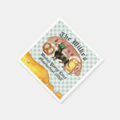 ワーストパーティーエバー |水彩オクトーバーフェスト スタンダードカクテルナプキン (角)