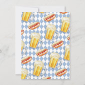 ワースト挙動オクトーバーフェストパーティー 招待状 (裏面)