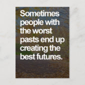 ワースト過去引用文 ポストカード (正面)