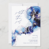 ワース待ち水色アゲートインジゴインクフローラ セーブザデート (正面)