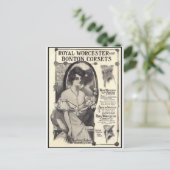 ワース王室のターコルセット ポストカード (スタンド正面)
