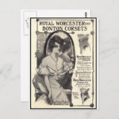 ワース王室のターコルセット ポストカード (正面/裏面)