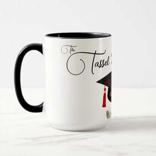 ワース・ザ・ハッスル卒業マグ マグカップ (左)