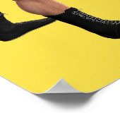 ワーズやる気を起こさせるボクサーズパンチファイター引用文 ポスター (角)