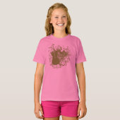 ワーズフェイル音楽チェロ話ミュージシャン Tシャツ (正面フル)