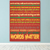 ワーズマターキャンバスプリント キャンバスプリント (インサイチュ (ウッドフロア))