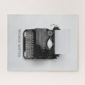 ワーズマタータイプライター ジグソーパズル (横)