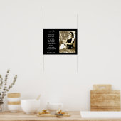 ワーズワース引用文 – アートプリント ポスター (キッチン)