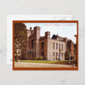 ワーズワース・アテナエム、ハートフォード1908ヴィンテージ ポストカード (正面/裏面)