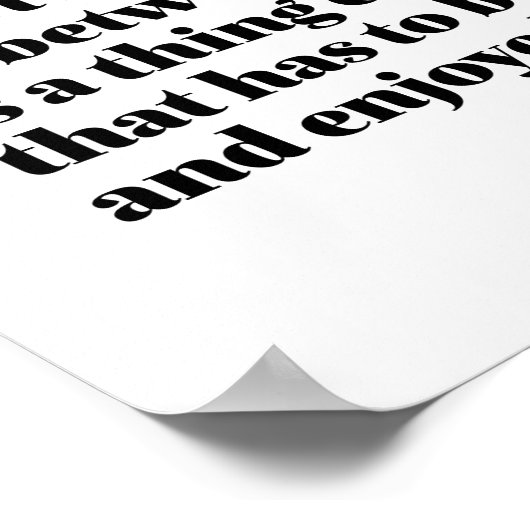 ワーズ感動的引用文パドドヴィヴル ポスター (角)