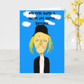 ワーゼルグミッジ誕生日カード カード (黄色い花)