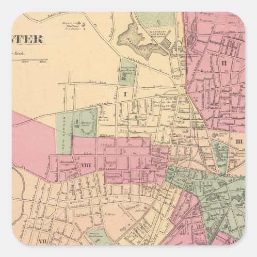 ワーチェスター スクエアシール (正面)