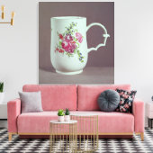 ワーチェスター・マグ, Grainger and Company, c.1840 キャンバスプリント (インサイチュ (リビング))