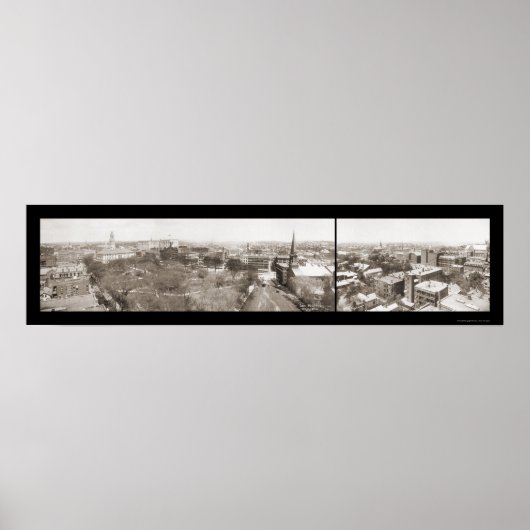 ワーチェスターMAスカイフォト1910 ポスター (正面)