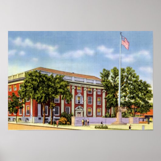 ワーチェスターMassachusetts Lincoln Square Boys Club ポスター (正面)
