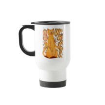 ワーッ？オレンジキャットイラストレーション