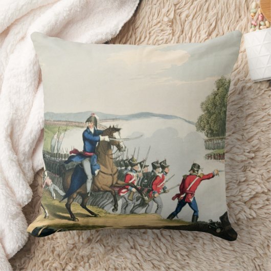 ワーテルローの戦いは井戸の公爵によって決定しました クッション (ブランケット)