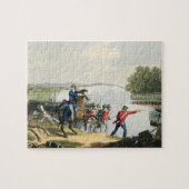 ワーテルローの戦いは井戸の公爵によって決定しました ジグソーパズル (横)