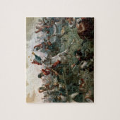 ワーテルローの戦い、1815年6月18日1898年(色l ジグソーパズル (縦)