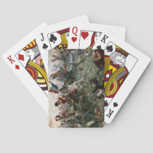 ワーテルローの戦い、1815年6月18日1898年(色l トランプ