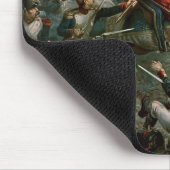 ワーテルローの戦い、1815年6月18日1898年(色l マウスパッド (コーナー)