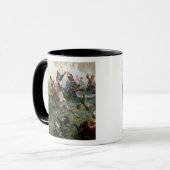 ワーテルローの戦い、1815年6月18日1898年(色l マグカップ (正面左)