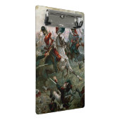 ワーテルローの戦い、1815年6月18日1898年(色l ミニクリップボード (アングル)
