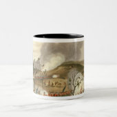 ワーテルローの戦い、1815年6月18日 ツートーンマグカップ (中央)