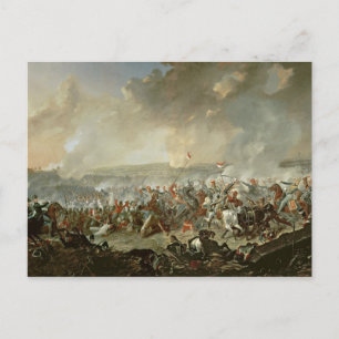 ワーテルローの戦い、1815年6月18日 ポストカード