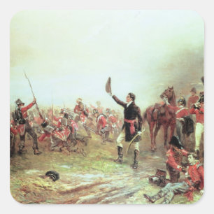 ワーテルローの戦い、6月18日1815日2日 スクエアシール