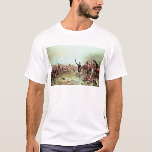 ワーテルローの戦い、6月18日1815日2日 Tシャツ (正面)